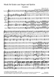 Vier Chorsatze fur Kinderchor von Ehlers, Kretzschmar und Tzschoppe