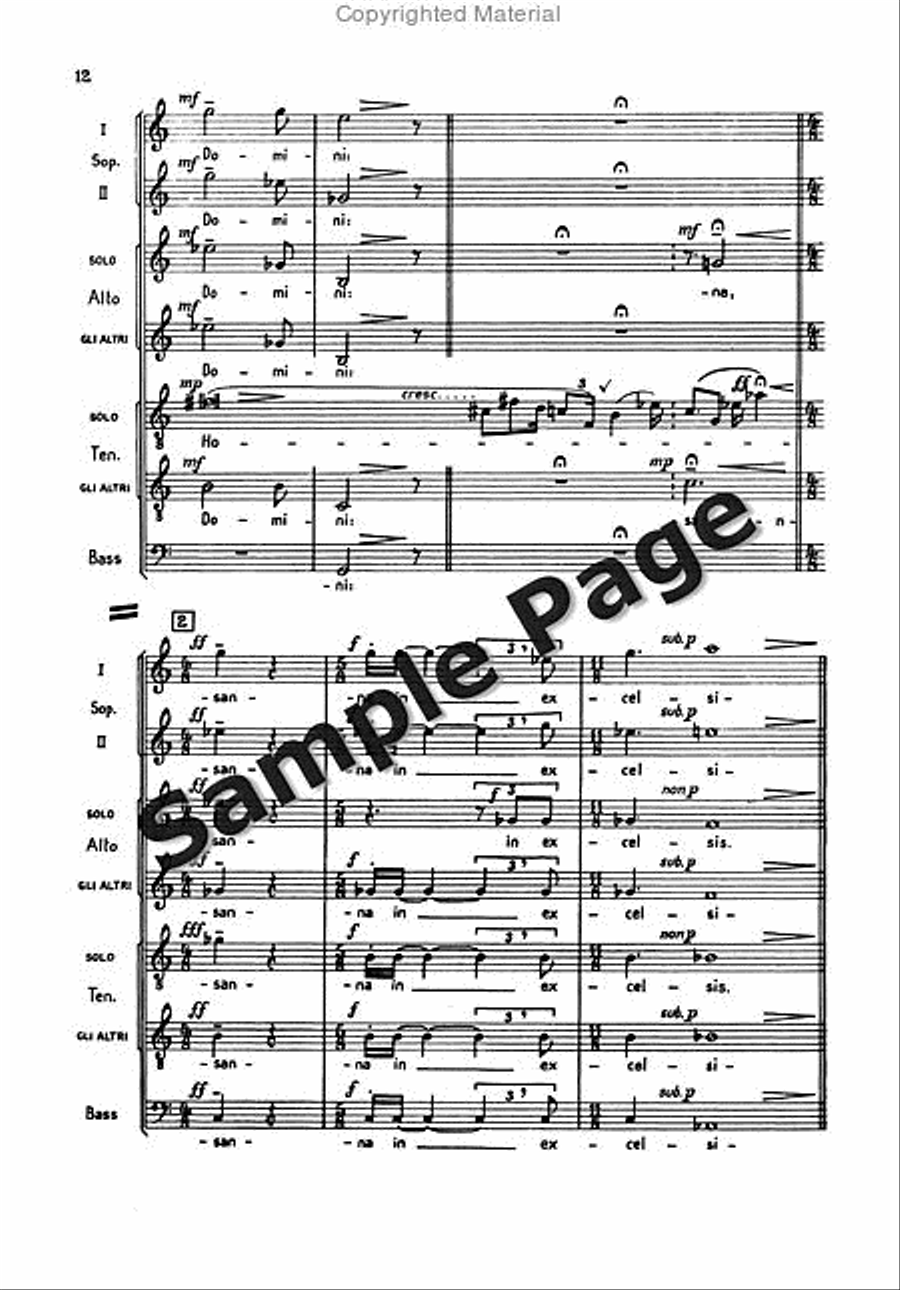 Missa Brevis Op. 4a Missa Brevis Op. 4a SSATB scores gallery preview page 15