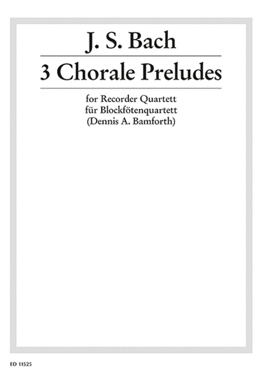 Chorale Preludes 3**pop**
