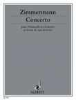 Cello Concerto Piano Score/cello