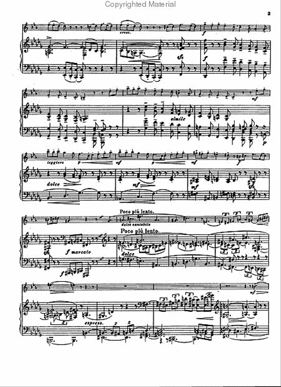 Solo de Concours Solo de Concours Trumpet Solo scores gallery preview page 3