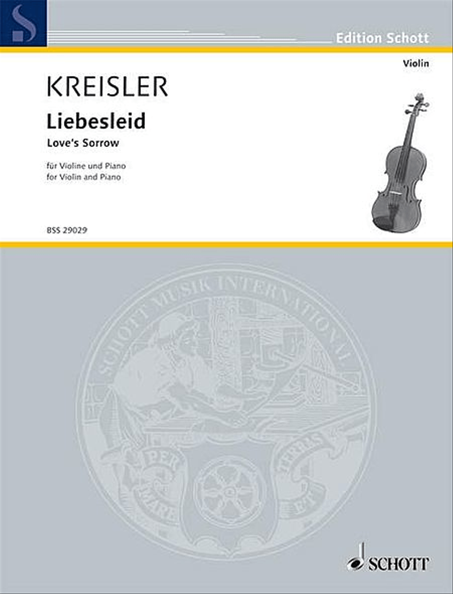 Liebesleid Liebesleid Violin Solo scores gallery preview page 1