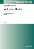 Genzmer H Verklaerter Herbst (trakl)