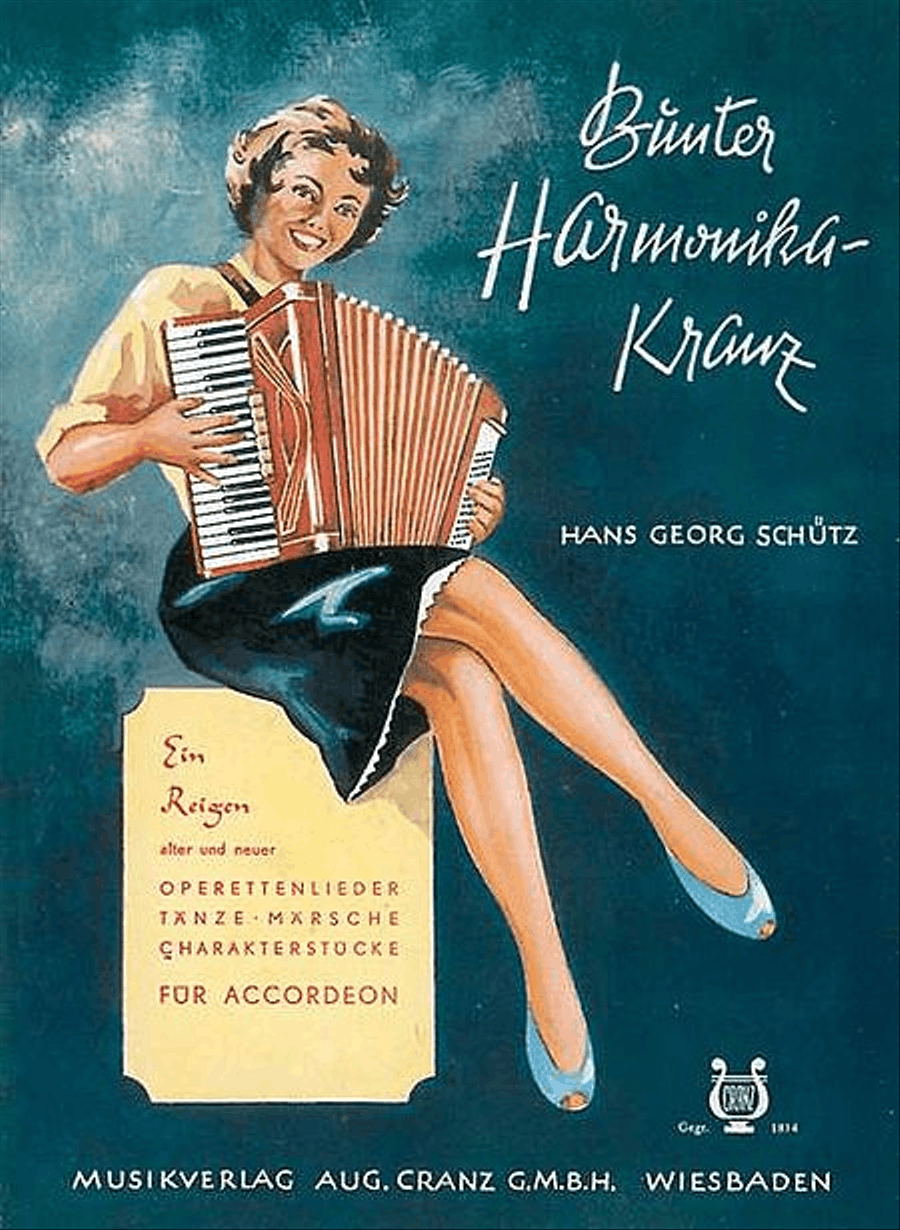 A collection of variour airs Accordion scores gallery preview page 1