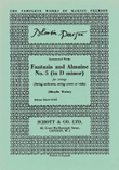 Peerson Fantasy No.5 Score