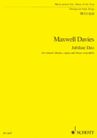 Maxwell D Jubilate Deo Stud Sc