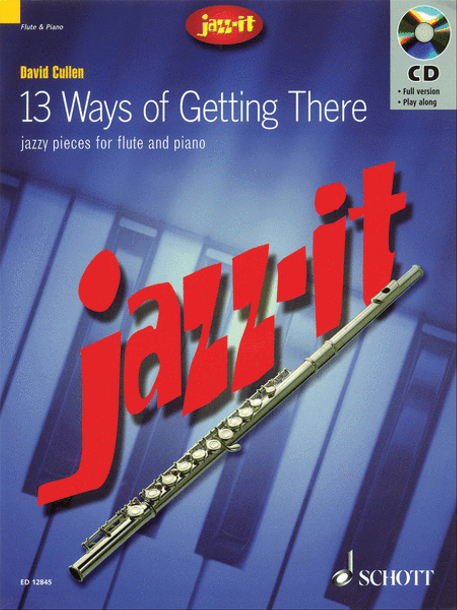 Jazz-it – 13 Ways of Getting There Flute Solo scores gallery preview page 1