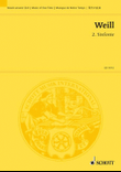 Weill Sinfonie No.2(1933) Stsc