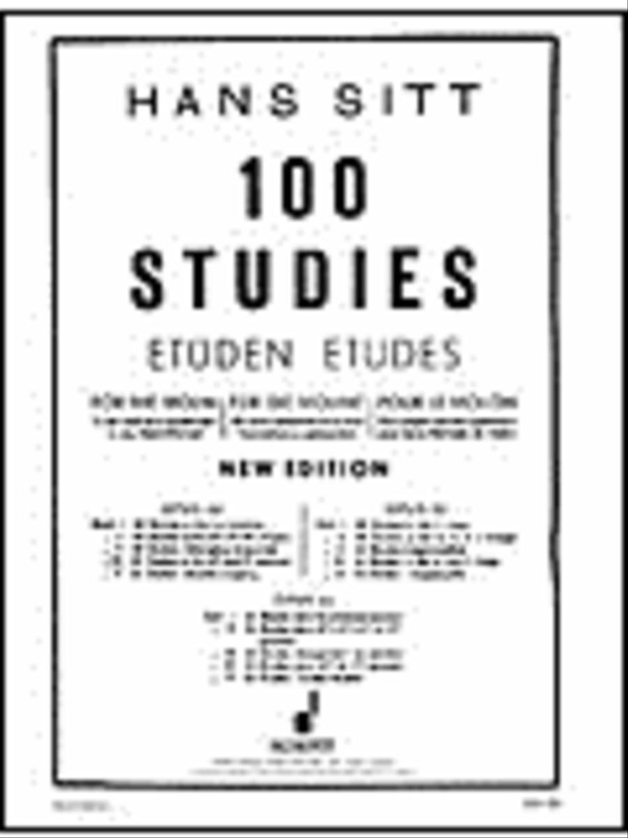 100 Studies, Op. 32 – Book 4 Violin Solo scores gallery preview page 1