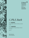 Violoncello Concerto in A minor Wq 170