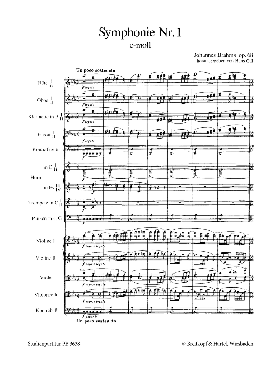 The Symphonies – Study Scores Orchestra scores gallery preview page 2