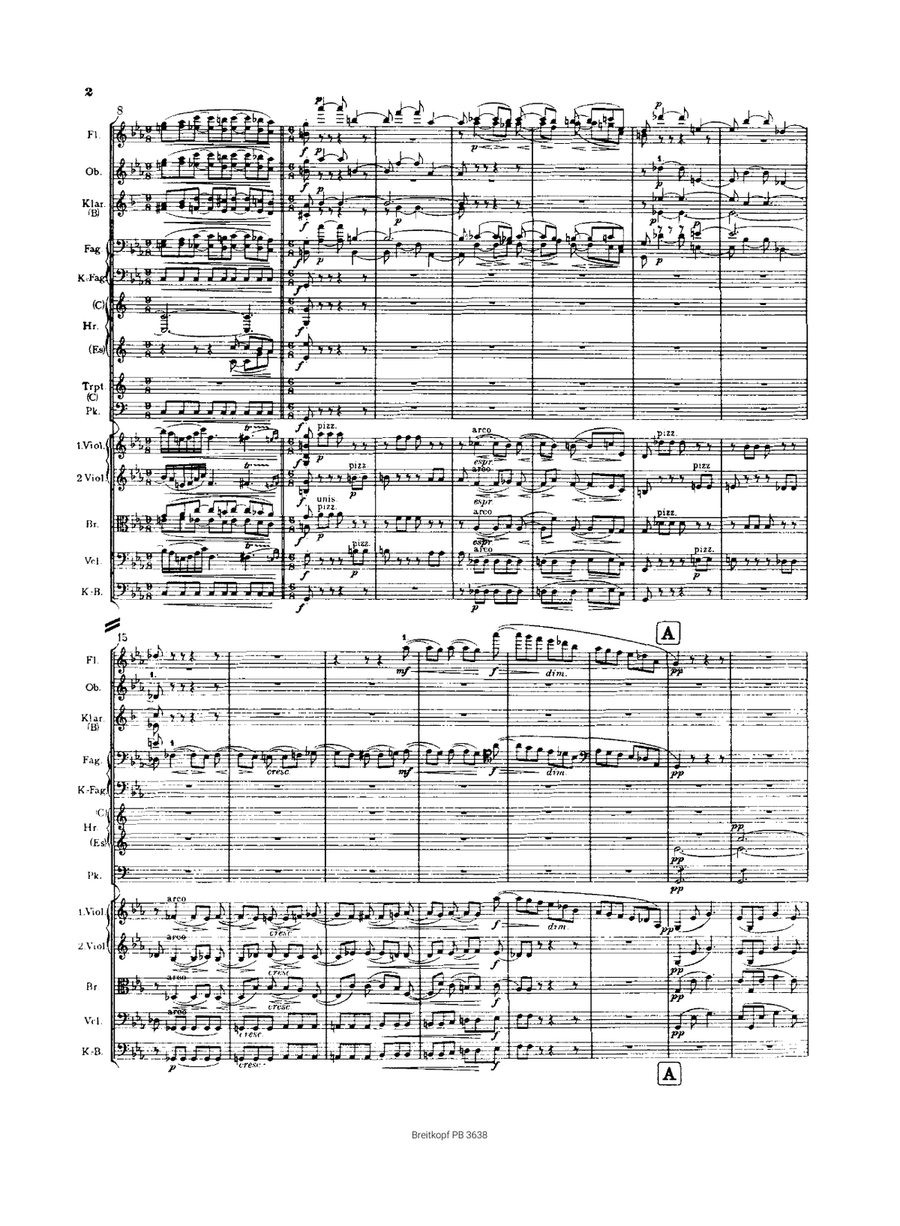 The Symphonies – Study Scores Orchestra scores gallery preview page 3