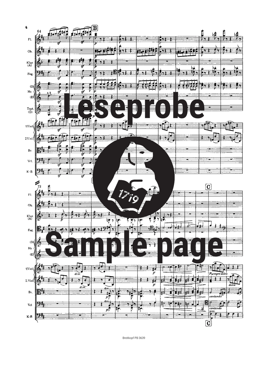 The Symphonies – Study Scores Orchestra scores gallery preview page 5