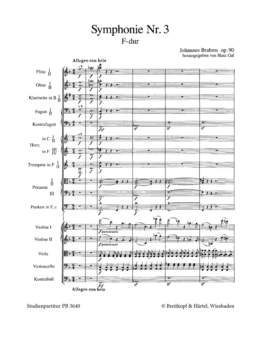 The Symphonies – Study Scores Orchestra scores gallery preview page 2