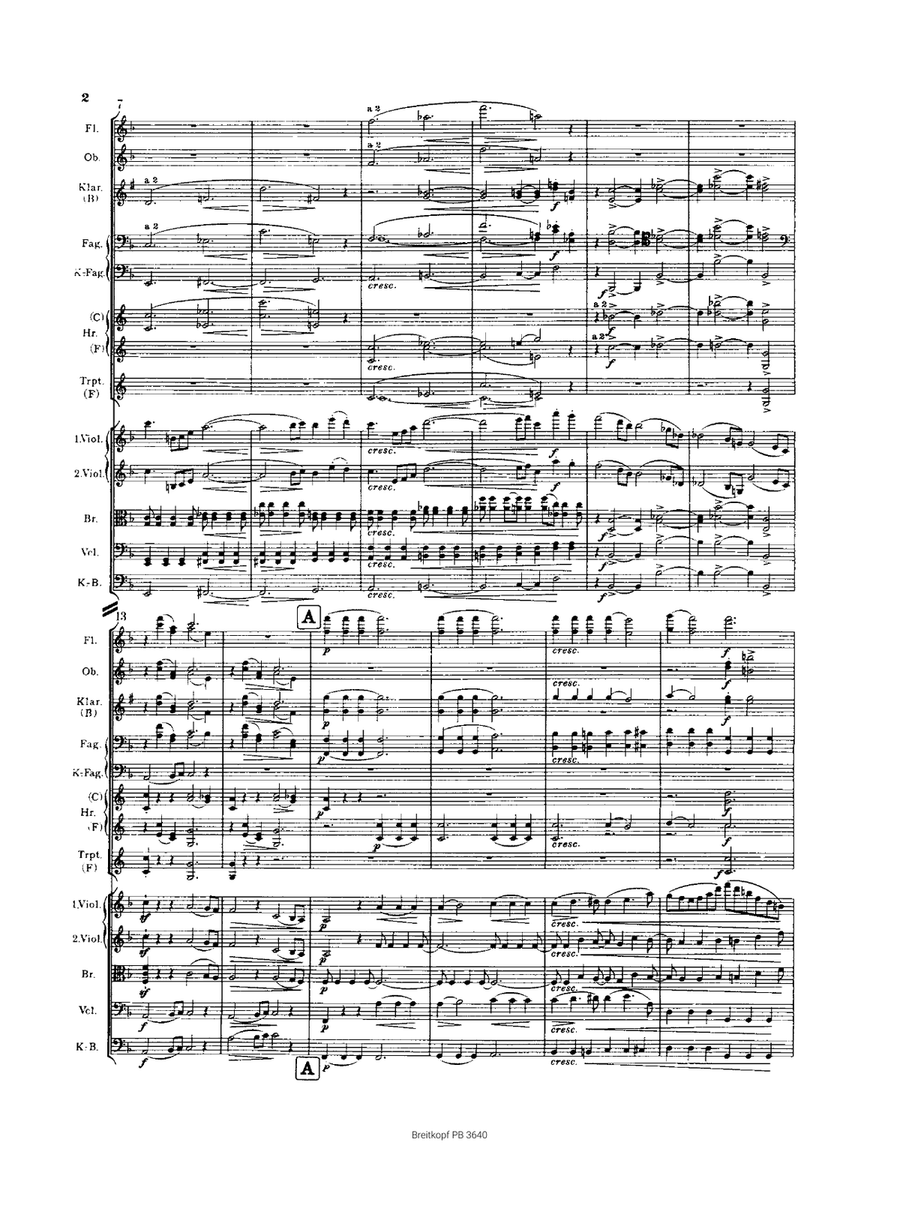 The Symphonies – Study Scores Orchestra scores gallery preview page 3