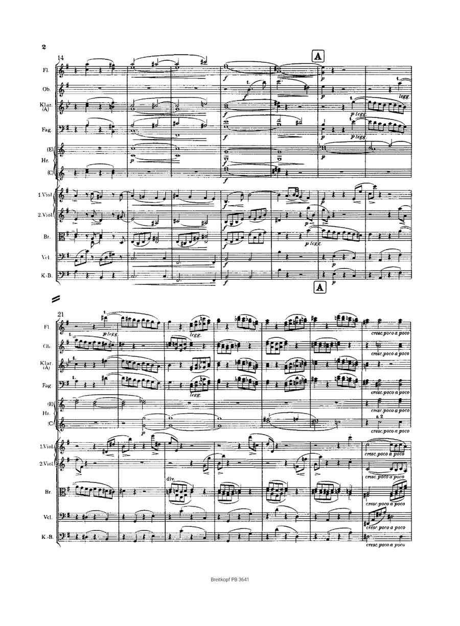 The Symphonies – Study Scores Orchestra scores gallery preview page 3