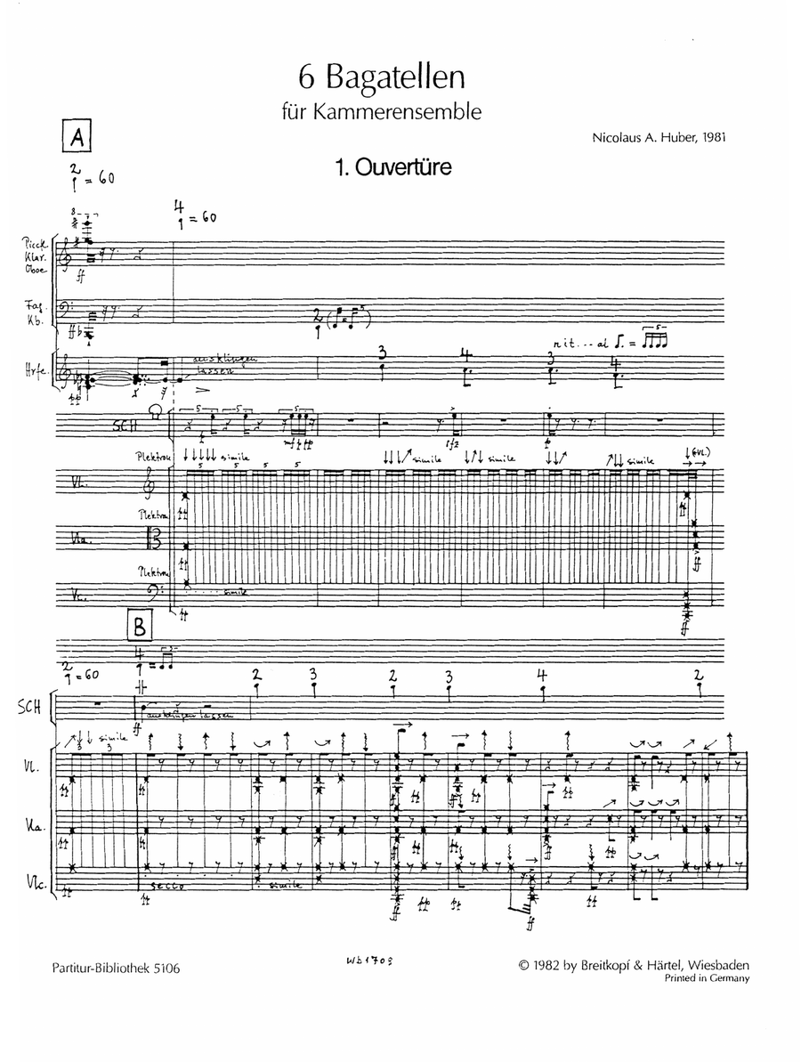 6 Bagatelles Bassoon scores gallery preview page 2