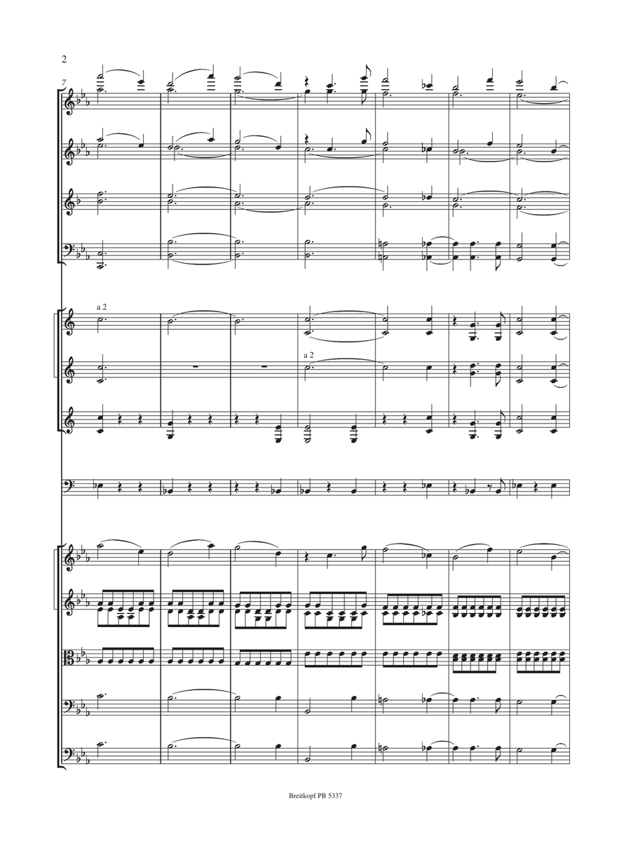 Symphony No. 3 in E flat major Op. 97 Orchestra scores gallery preview page 3
