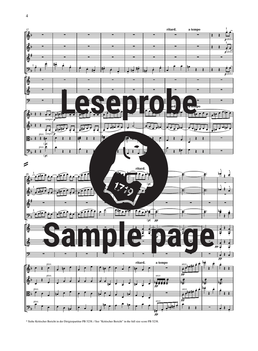 Symphony No. 8 in F major Op. 93 Orchestra scores gallery preview page 5