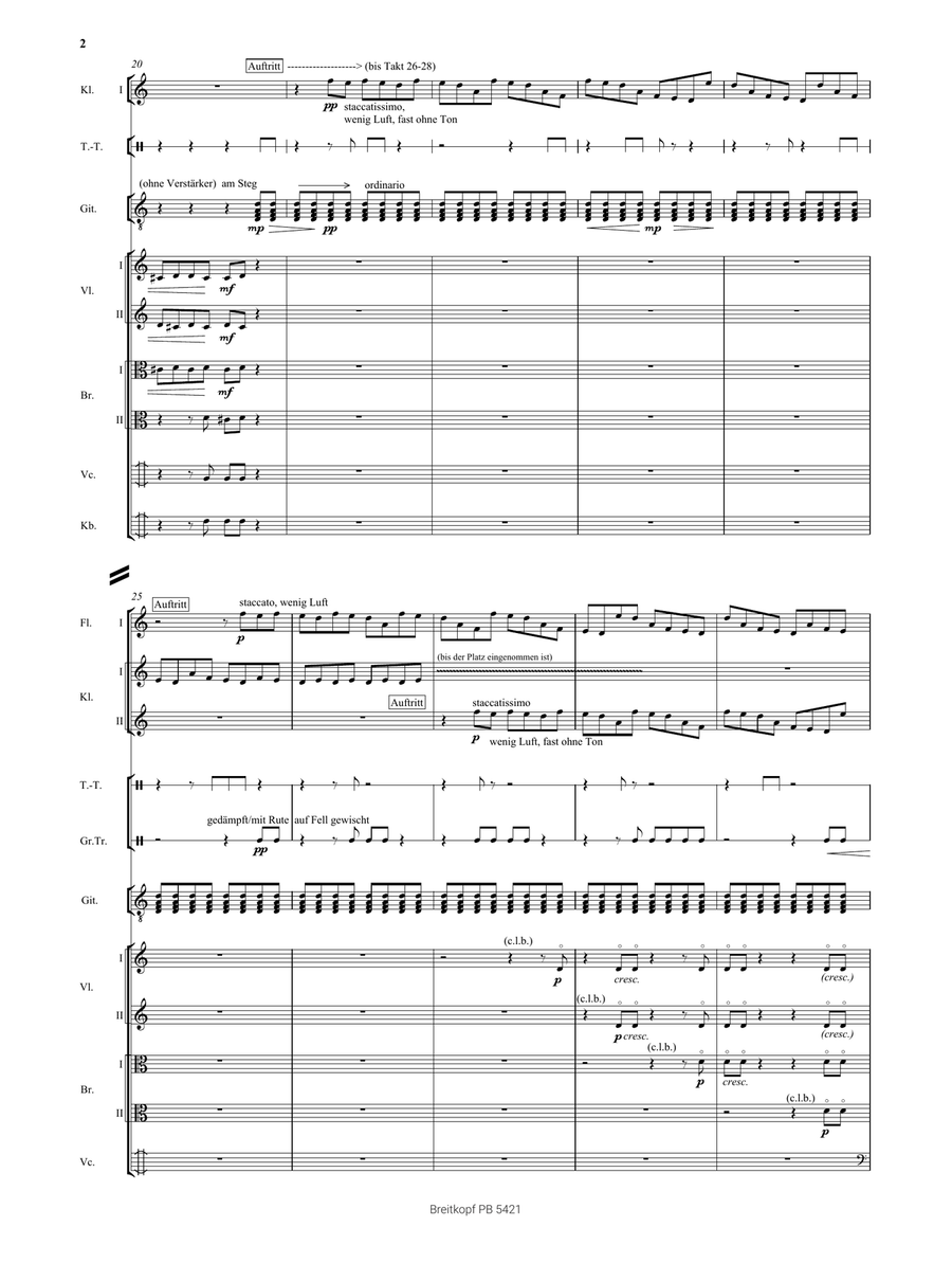 Schubert’s “Winter Journey” Orchestra scores gallery preview page 3