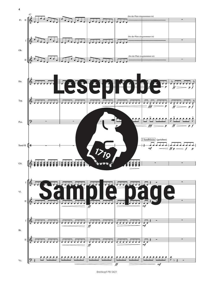 Schubert’s “Winter Journey” Orchestra scores gallery preview page 5