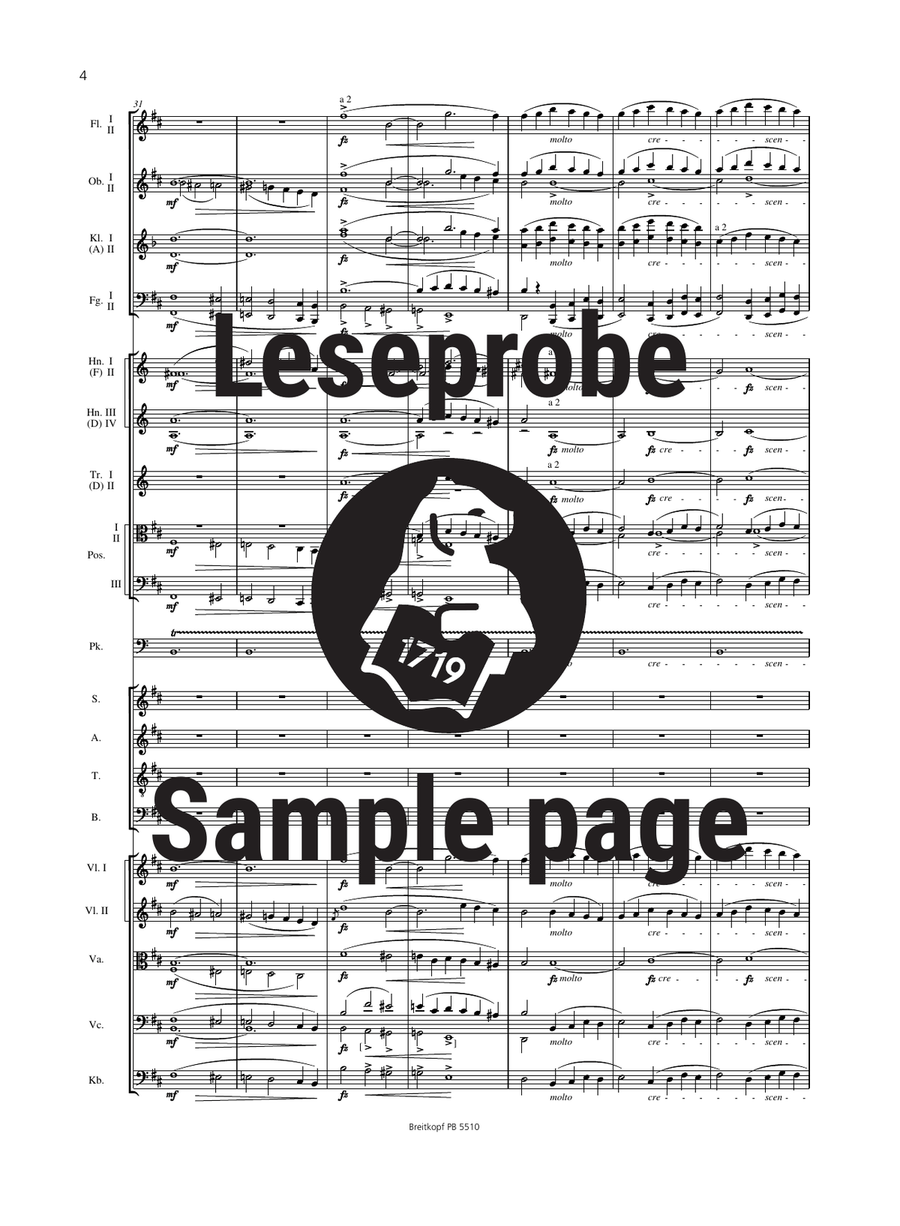 Stabat mater Op. 58 Stabat mater Op. 58 4-Part scores gallery preview page 5
