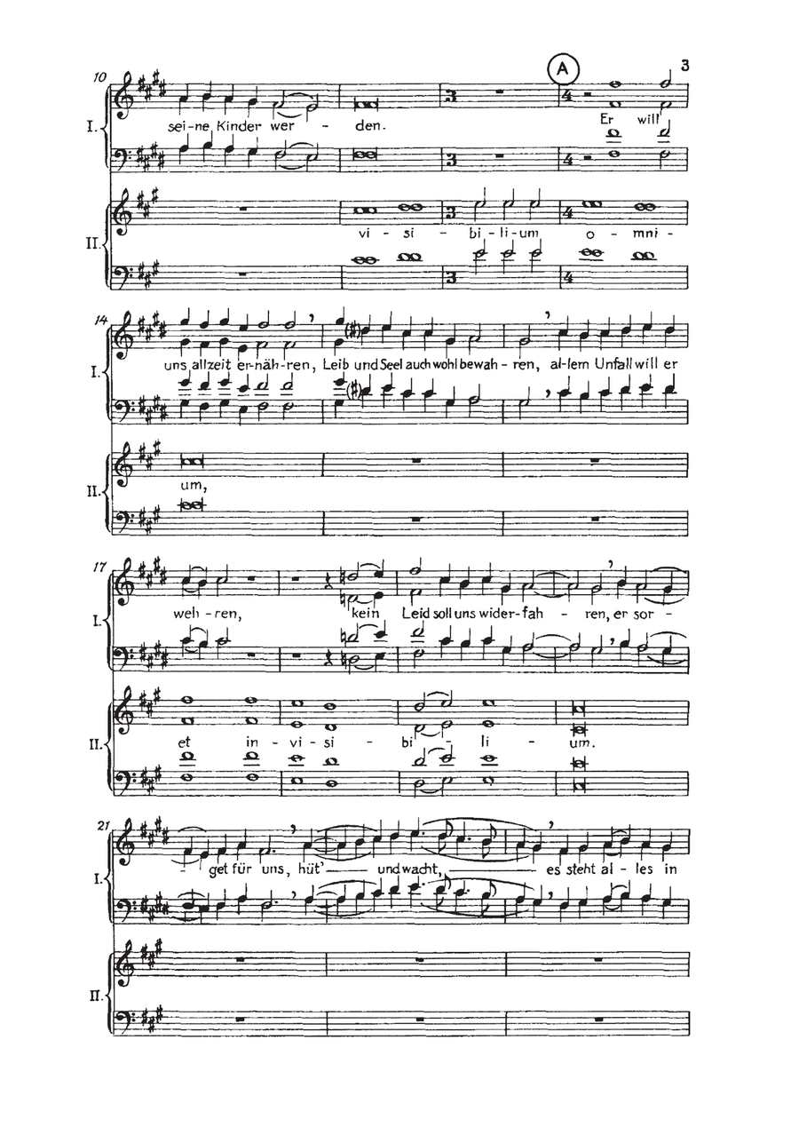 Das Glaubensbekenntnis Op. 64 4-Part scores gallery preview page 3