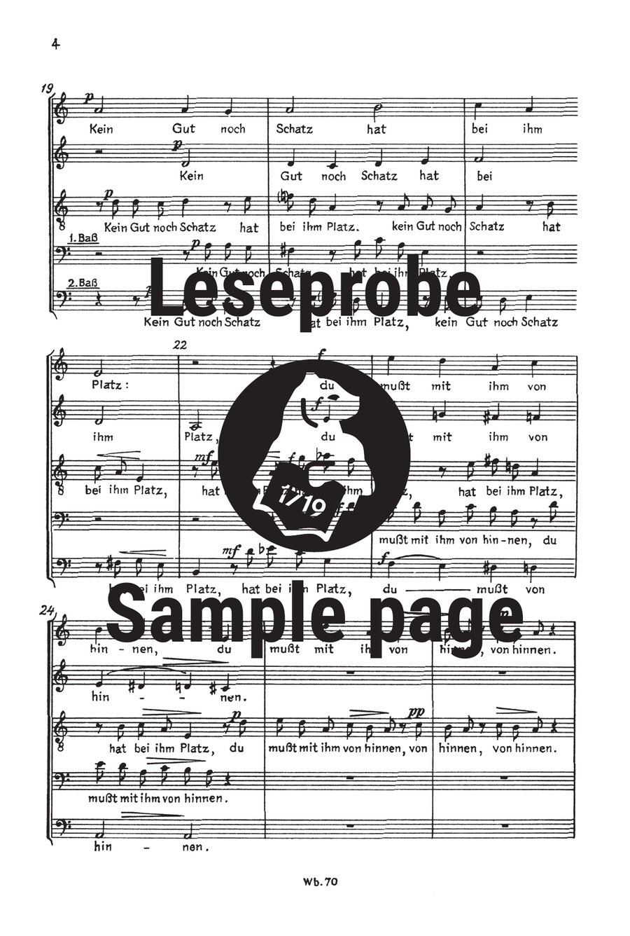 10 neue Volksliedsätze 10 neue Volksliedsätze A Cappella scores gallery preview page 4