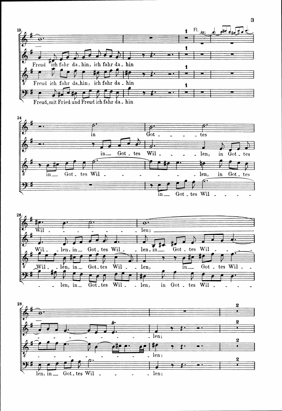 Cantata BWV 125 “Mit Fried und Freud ich fahr dahin” ATB scores gallery preview page 3