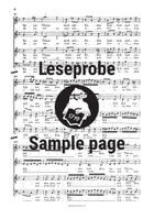 Cantata BWV 213 “Lasst uns sorgen, lasst uns wachen” 4-Part scores gallery preview page 5