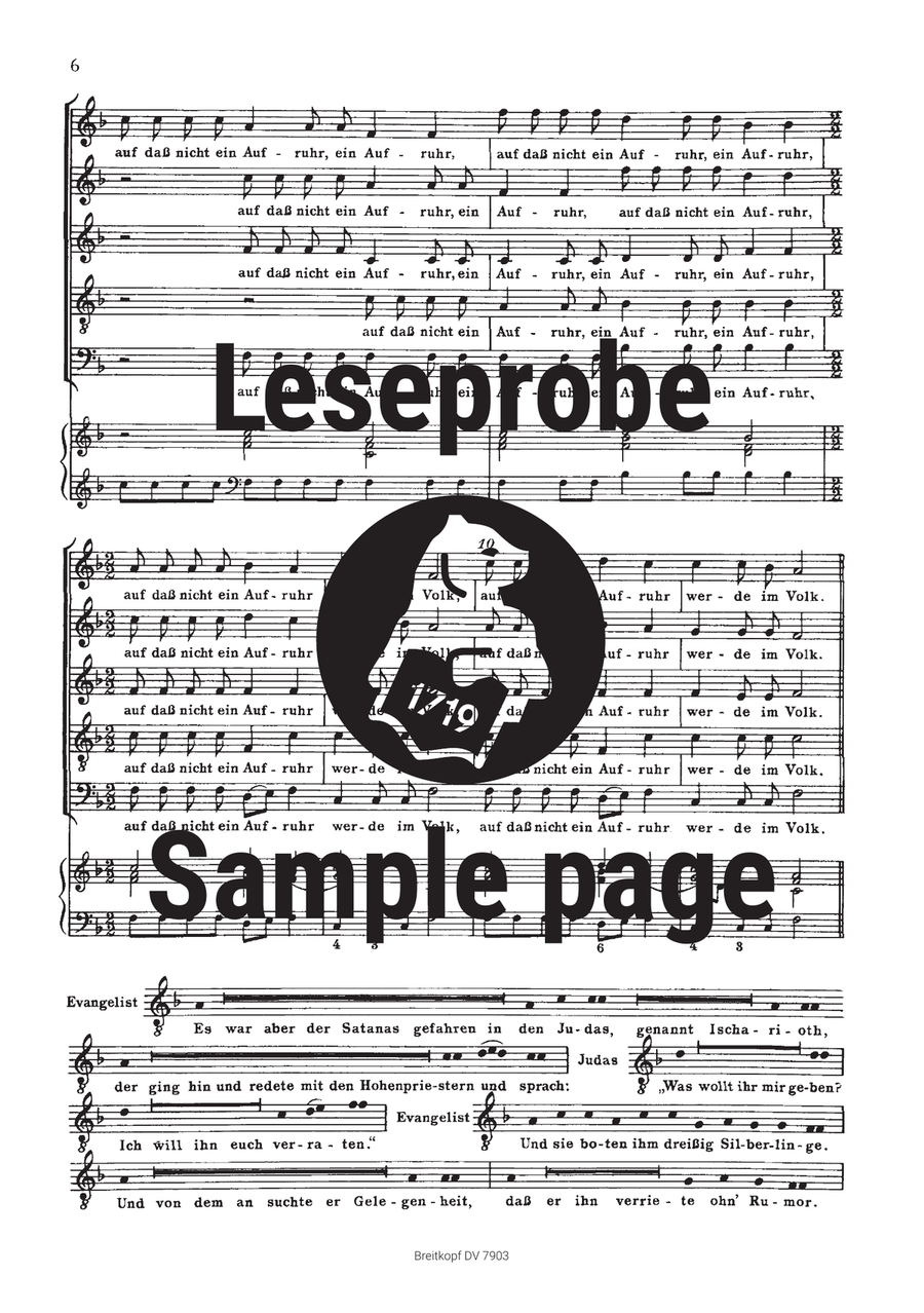 Glashütter Passion Glashütter Passion A Cappella scores gallery preview page 4