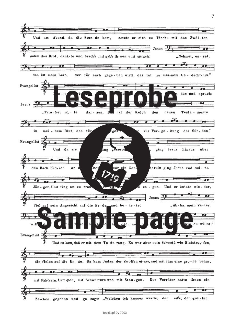 Glashütter Passion Glashütter Passion A Cappella scores gallery preview page 5