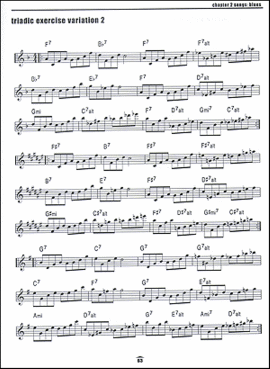 Jazz Workbook, Volume 1 B-Flat Edition scores gallery preview page 3