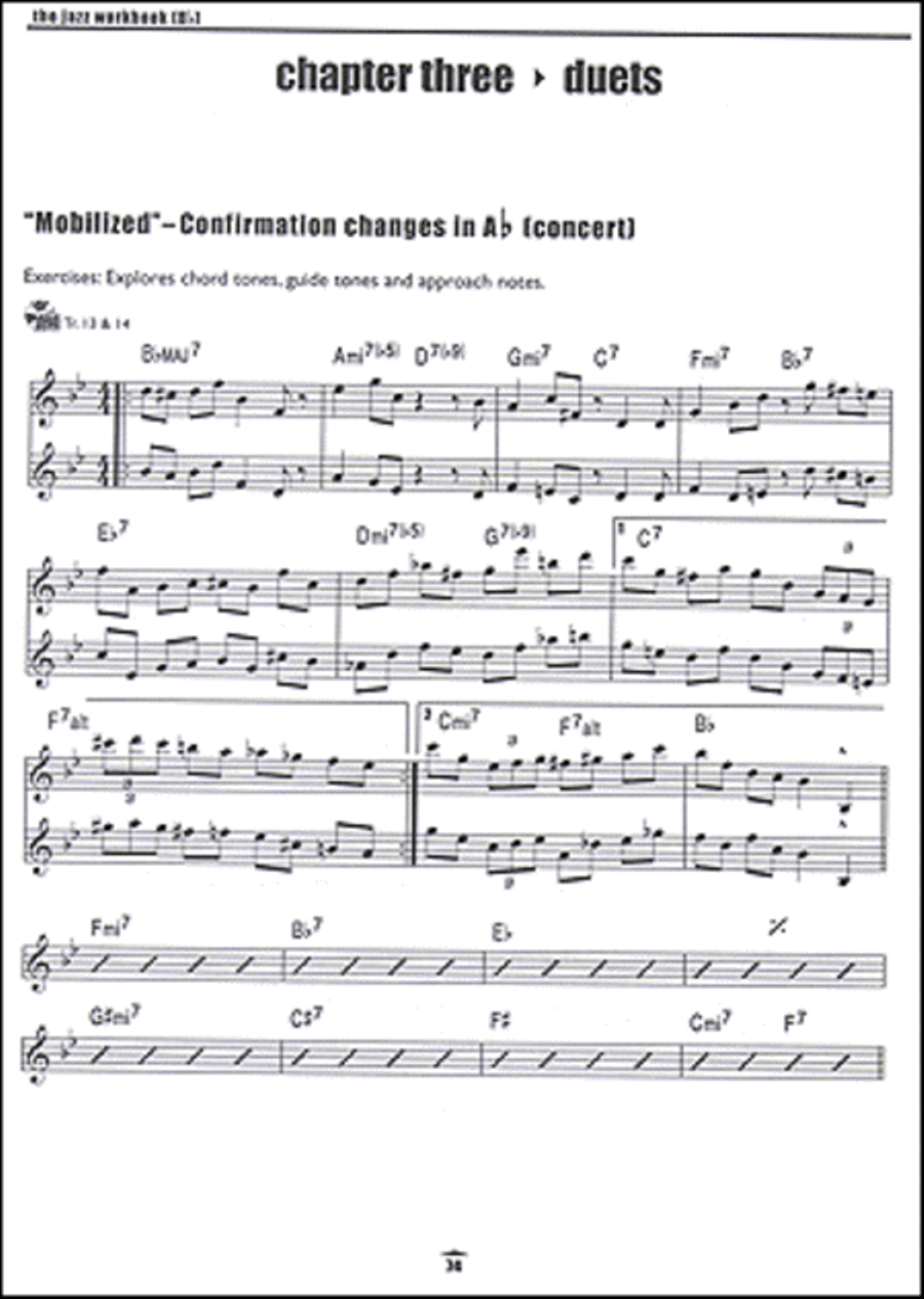 Jazz Workbook, Volume 1 B-Flat Edition scores gallery preview page 7
