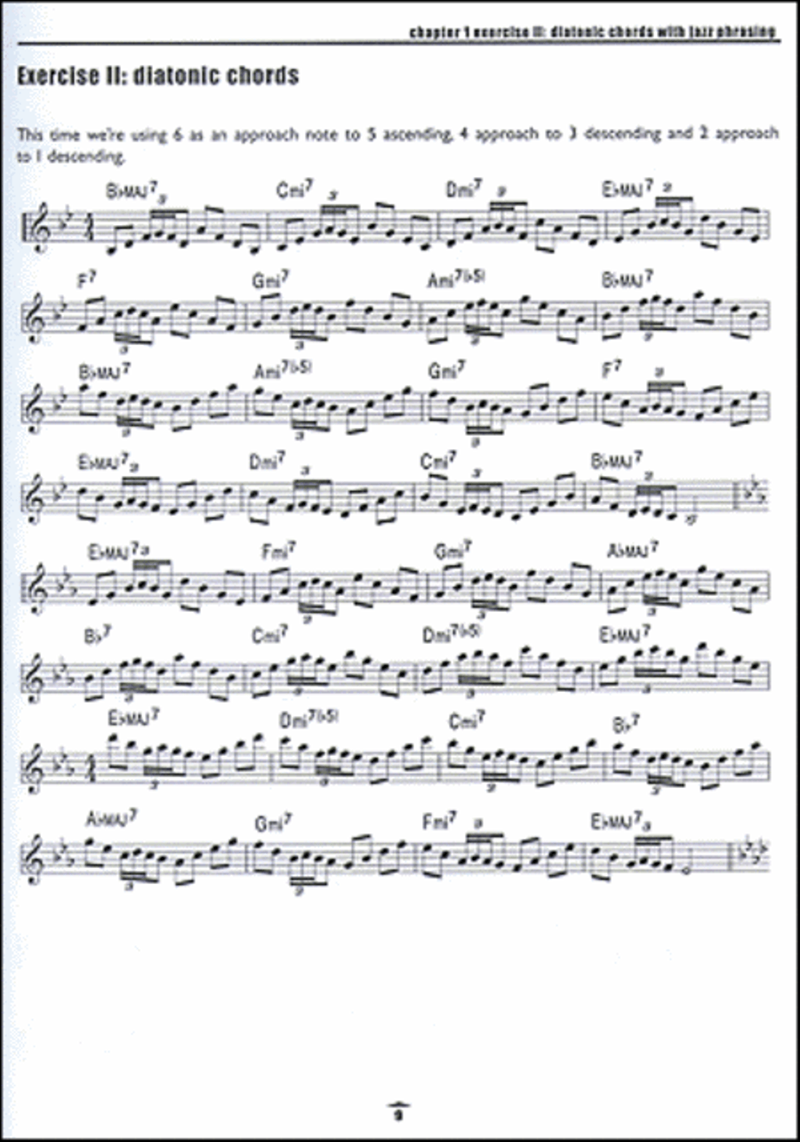 Jazz Workbook, Volume 1 B-Flat Edition scores gallery preview page 8