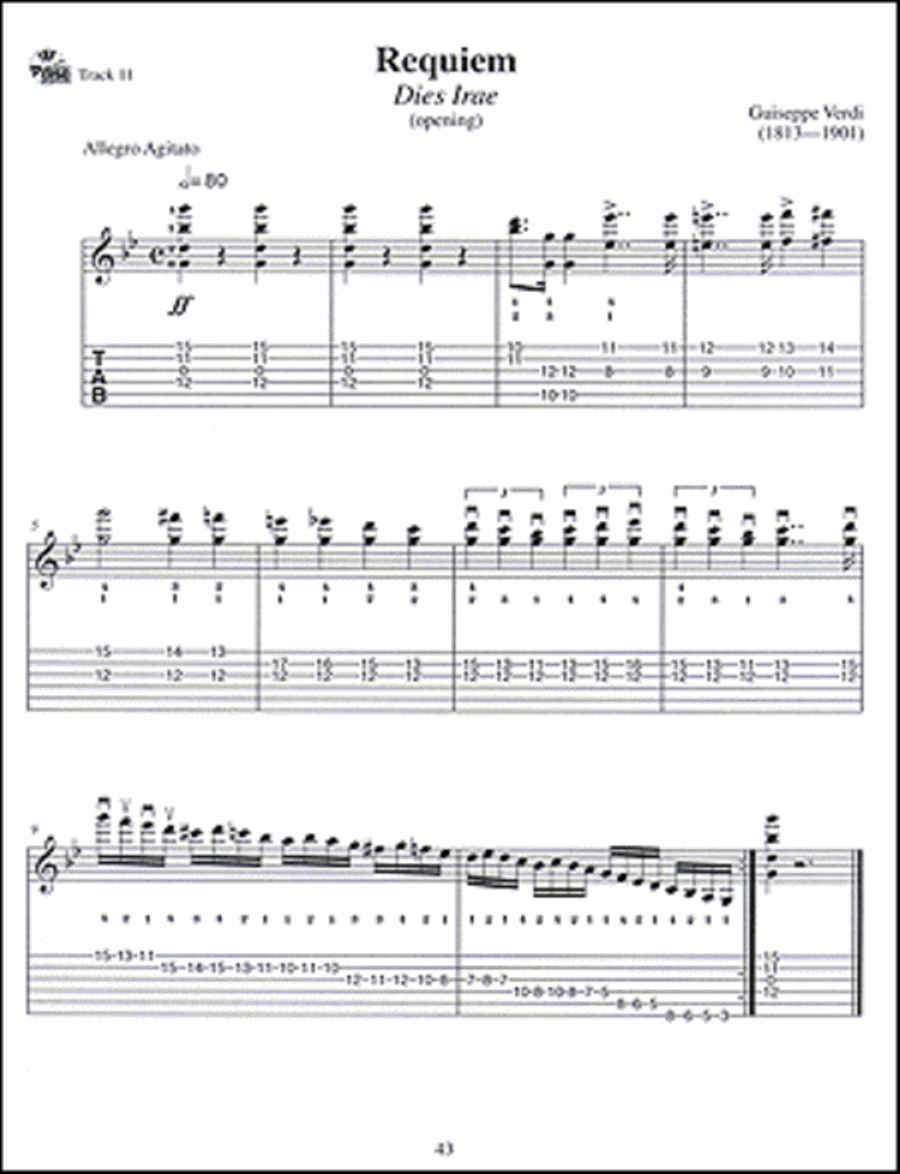 Classics for Electric Guitar Electric Guitar scores gallery preview page 3