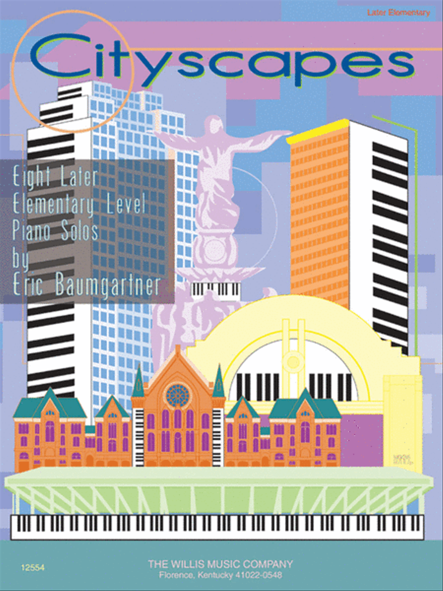 Cityscapes Easy Piano scores gallery preview page 1