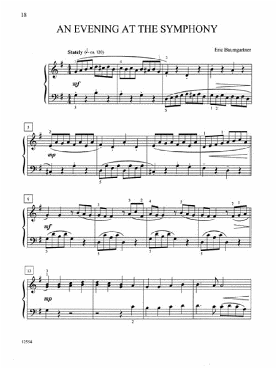 Cityscapes Easy Piano scores gallery preview page 5