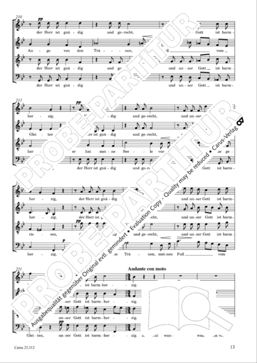 Psalm 116 Psalm 116 4-Part scores gallery preview page 14