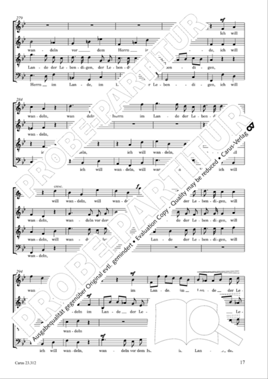 Psalm 116 Psalm 116 4-Part scores gallery preview page 18