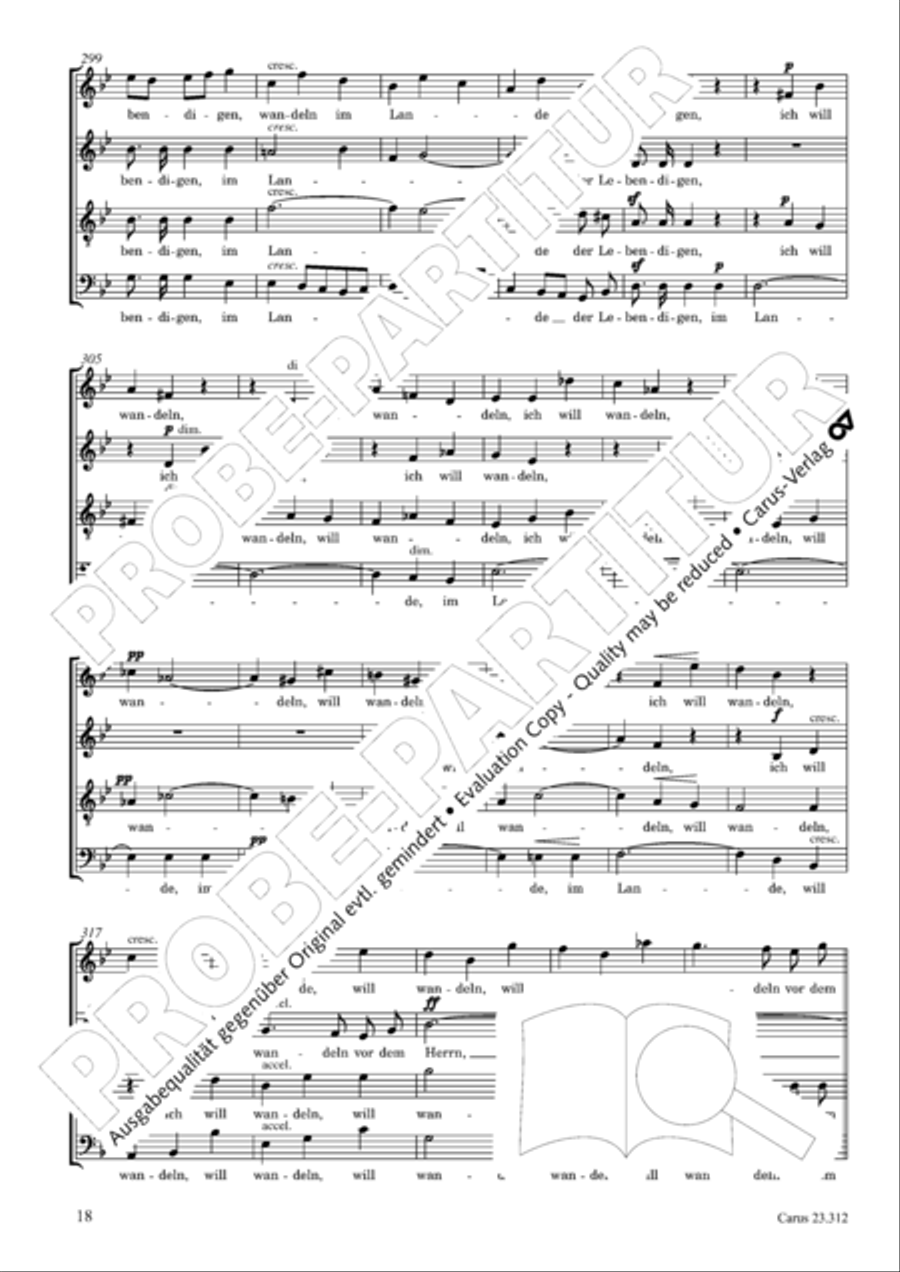 Psalm 116 Psalm 116 4-Part scores gallery preview page 19