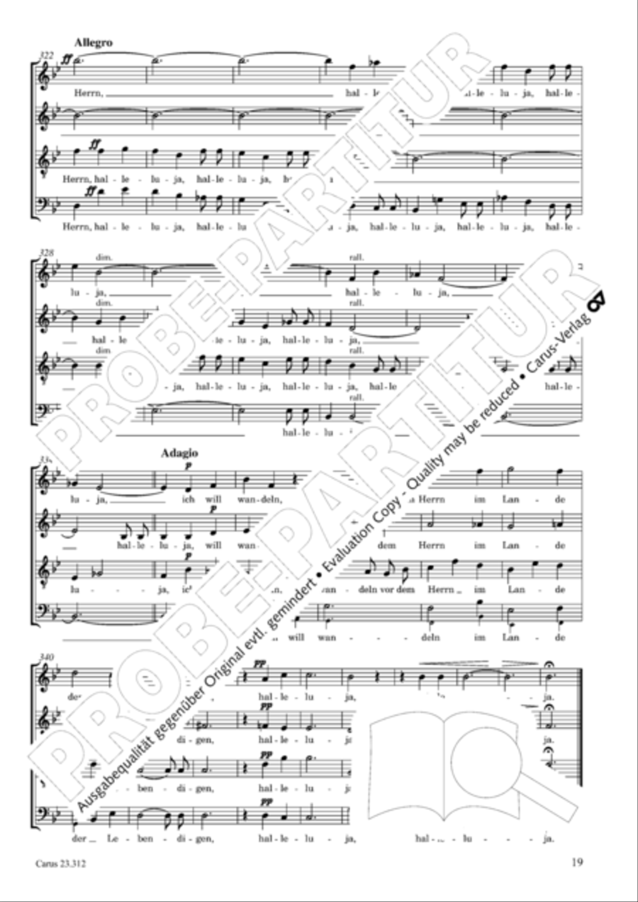 Psalm 116 Psalm 116 4-Part scores gallery preview page 20