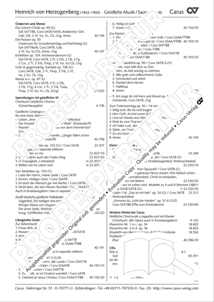 Psalm 116 Psalm 116 4-Part scores gallery preview page 21