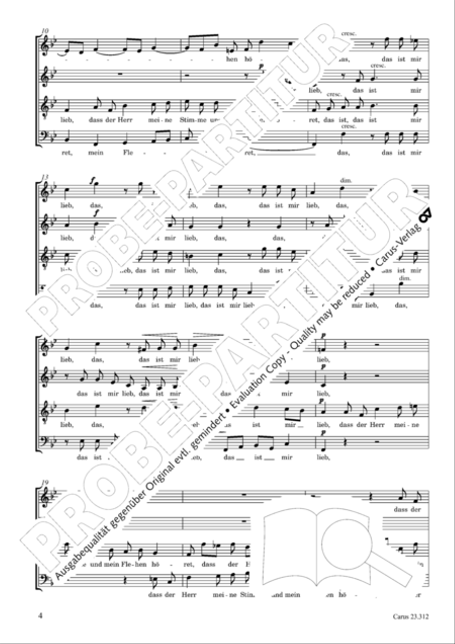 Psalm 116 Psalm 116 4-Part scores gallery preview page 5
