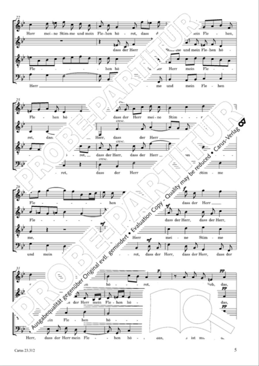 Psalm 116 Psalm 116 4-Part scores gallery preview page 6