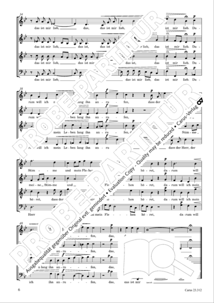 Psalm 116 Psalm 116 4-Part scores gallery preview page 7