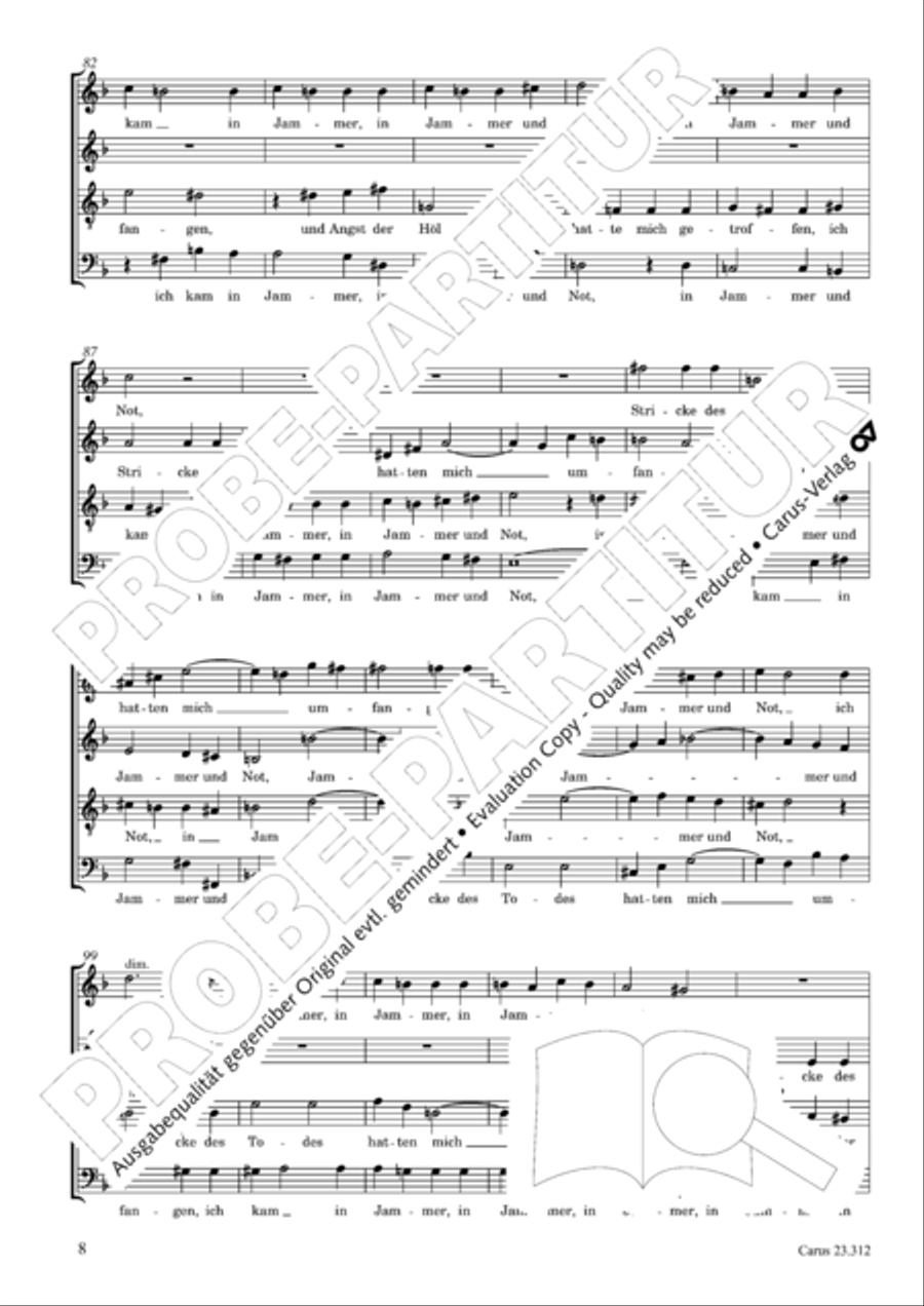 Psalm 116 Psalm 116 4-Part scores gallery preview page 9