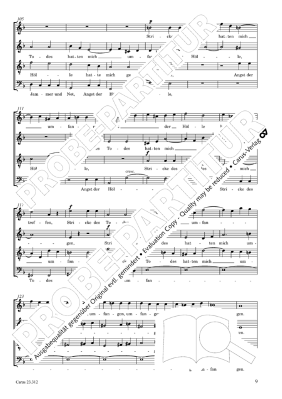 Psalm 116 Psalm 116 4-Part scores gallery preview page 10