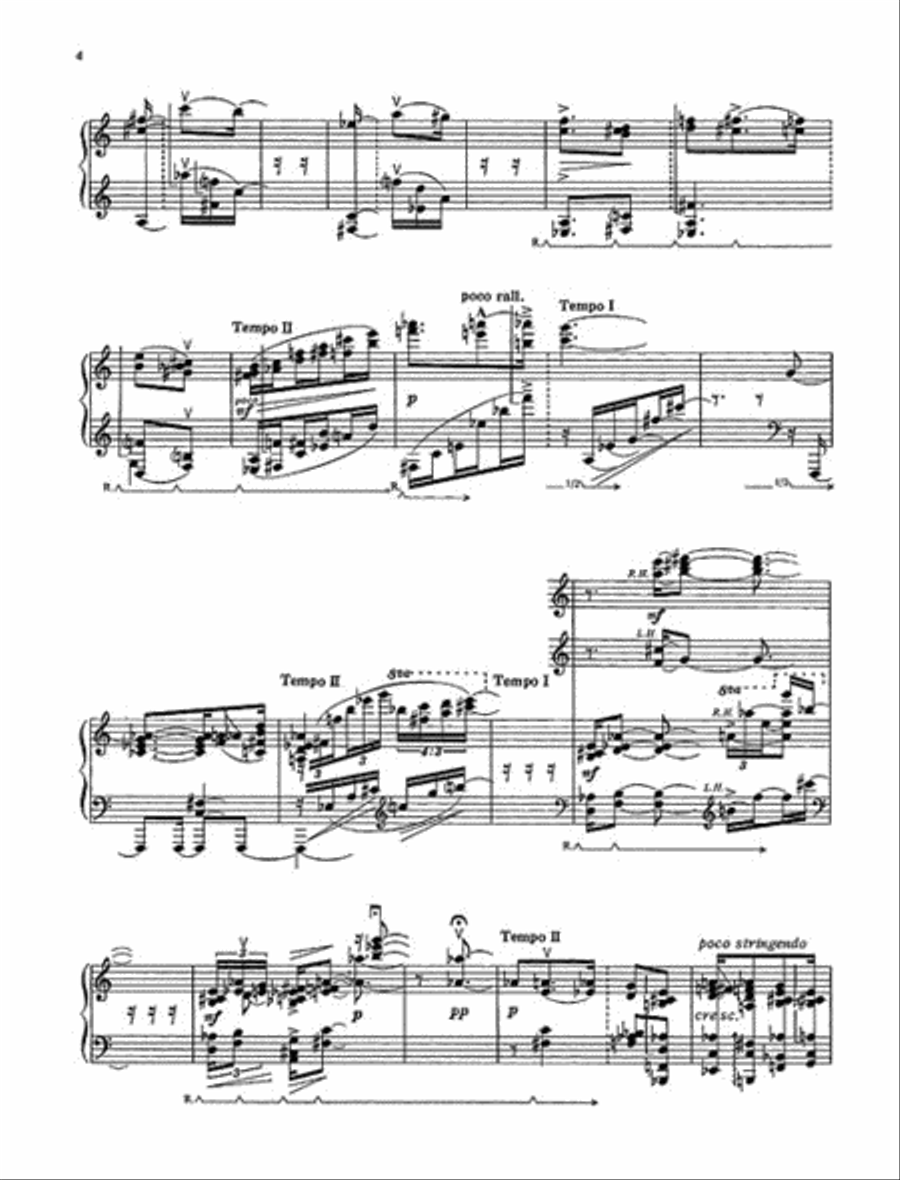Rain Tree Sketch Piano Solo scores gallery preview page 3