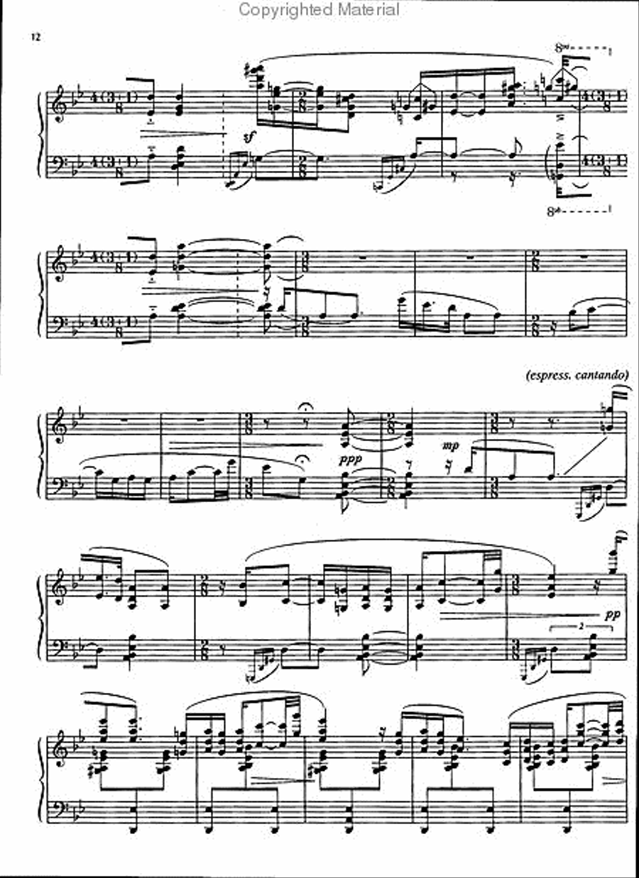 Piano Pieces Children/romance Piano Solo scores gallery preview page 5